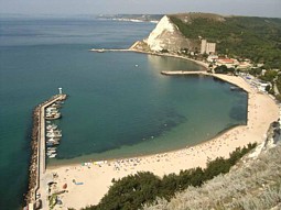 View to Kavarna beach