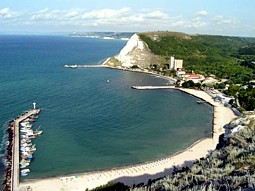 View to Kavarna beach